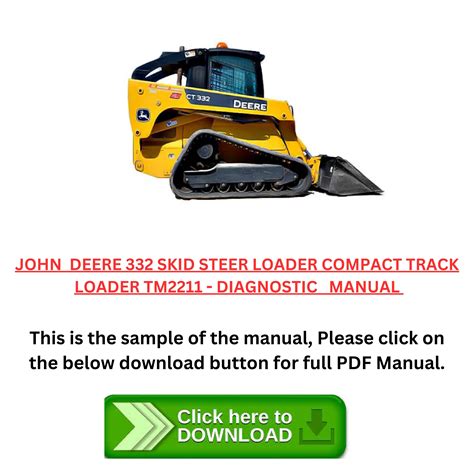 ct332 skid steer specs|john deere ct332 manual.